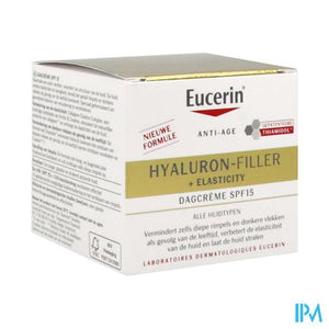 Eucerin Hyaluron Filler+elast. Dagcreme Ip15 50ml