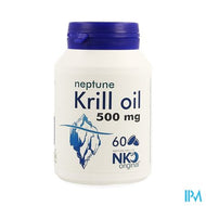 Soria Neptune Krill Oil 500mg Pot Parels 60