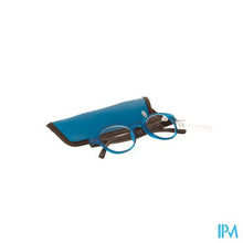 Afbeelding in Gallery-weergave laden, Pharmaglasses Leesbril Round +1.00 Blue/black

