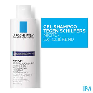 La Roche Posay Kerium Sh Gel Antipelliculaire Pg 200ml