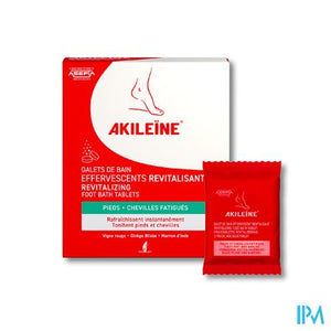 Akileine Galets Bain Efferv.revitalisants 6x20g