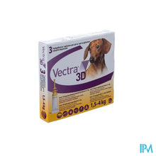 Afbeelding in Gallery-weergave laden, Vectra 3d Opl Spot-on Hond Pipet 3x0,8ml
