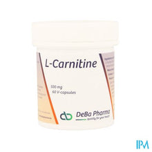 Afbeelding in Gallery-weergave laden, l-carnitine Caps 60x500mg Nf Deba
