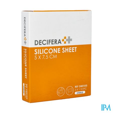 Decifera Silicone Sheet 5x 7,5cm 5