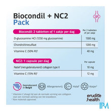 Afbeelding in Gallery-weergave laden, Biocondil Nc2 Filmomh Tabl 180 + Caps 90 Nf
