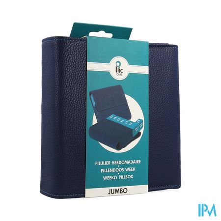 Plic Care Pillendoos Jumbo Blauw