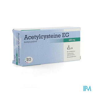 Acetylcysteine EG 600Mg Bruistabl 30X600Mg