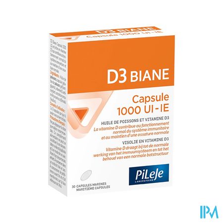 D3 Biane 1000ie Caps 30