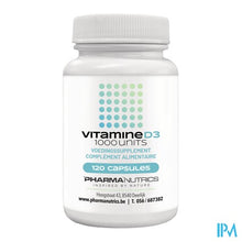 Afbeelding in Gallery-weergave laden, Vit D3 Caps 120 Pharmanutrics
