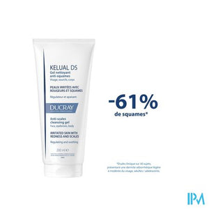 Ducray Kelual Ds Reinigingsgel A/schilfers200ml Nf