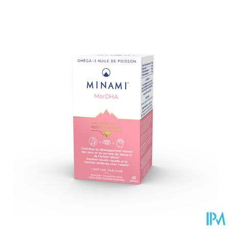 Minami Mor Dha Citroensmaak Caps 60x500mg