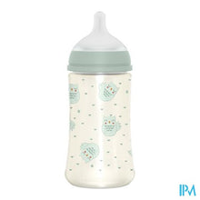 Afbeelding in Gallery-weergave laden, Suavinex Bonhomia Bottle Pa Sili. Owl Green 270ml
