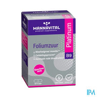 Mannavital Foliumzuur Platinum V-caps 90