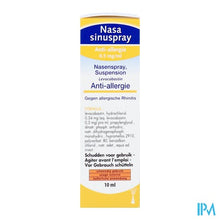 Afbeelding in Gallery-weergave laden, Nasasinuspray A/allerg.0,5mg/ml Neusspr.susp.10ml
