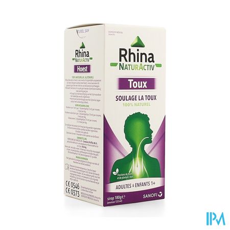 Rhina Natur Activ Hoest Siroop 180g