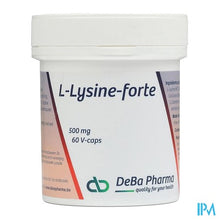 Afbeelding in Gallery-weergave laden, l-lysine Forte Caps 60 Deba
