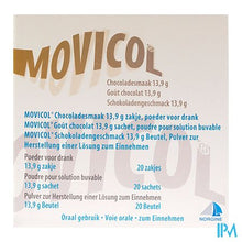 Afbeelding in Gallery-weergave laden, Movicol Chocolade Smaak Zakjes 20 X 13,7g
