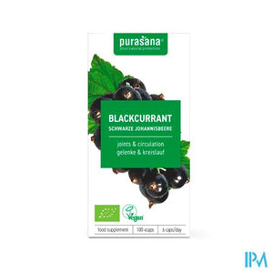 Purasana Vegan Zwarte Bes V-caps 100