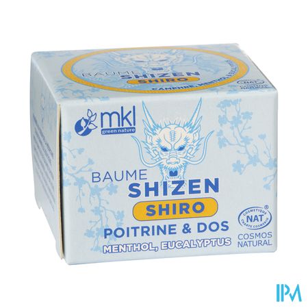 Mkl Balsem Shizen Shiro Borst&rug Pot 15ml
