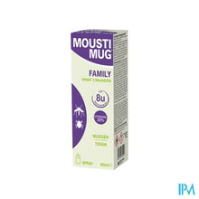 Load image into Gallery viewer, Moustimug Citriodiol 30% Family Spray 60ml
