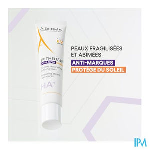 Aderma Epitheliale Creme Spf50+ A/vlekken 40ml