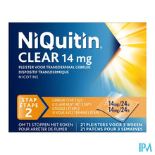 Afbeelding in Gallery-weergave laden, Niquitin Clear Patches 21 X 14mg
