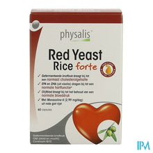 Afbeelding in Gallery-weergave laden, Physalis Red Yeast Rice Forte Caps 60
