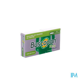 Buscopan Supp 6 X 10mg