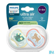 Afbeelding in Gallery-weergave laden, Philips Avent Fopspeen +0m Air Slak/hond 2
