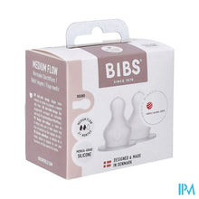 Afbeelding in Gallery-weergave laden, Bibs Zuigfles Spenen Siliconen Duopack M
