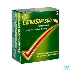Lemsip Lemon 500 Sach Sachets 10
