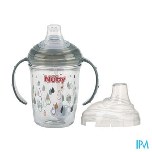 Nuby Antilekbeker Uit Tritan Met Print 240ml 6m+