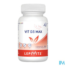 Afbeelding in Gallery-weergave laden, Vit D3 Max 3000ie Caps 60 Lepivits
