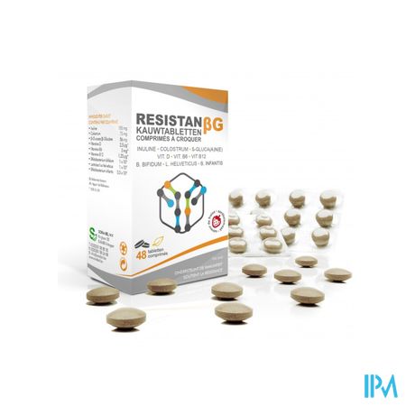 Soria Resistan Bg 700mg Kauwtabl 48