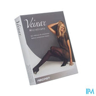 Veinax Kniekous Microfibre 2 Lang Zwart Maat 3