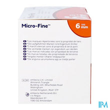 Afbeelding in Gallery-weergave laden, Microfine Pennaald 6mm 32g 100
