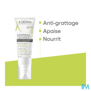 Aderma Exomega Allergo Emolierende Balsem 40ml