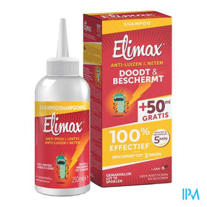 Elimax Shampoo Tegen Luizen Fl 250ml