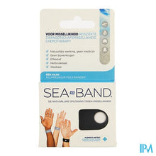 Afbeelding in Gallery-weergave laden, Sea Band Volwassene Armband Zwart 2
