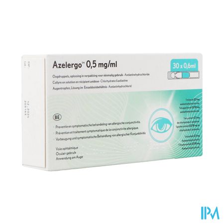 Azelergo Oogdruppels Unidoses 30