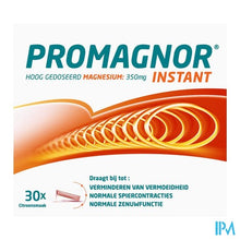Afbeelding in Gallery-weergave laden, Promagnor: Magnesium 350mg  (30  sticks)

