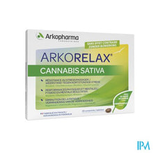 Afbeelding in Gallery-weergave laden, Arkorelax Stress Control Cannabis Sativa Comp 30
