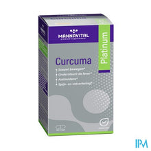 Load image into Gallery viewer, Mannavital Curcuma Platinum Caps 180
