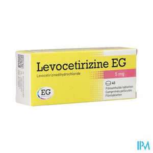 Levocetirizine EG 5 Mg Filmomh Tabl 40