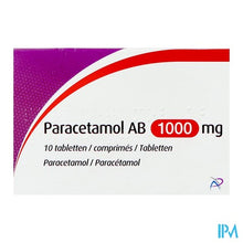 Afbeelding in Gallery-weergave laden, Paracetamol AB 1000mg Comp 10
