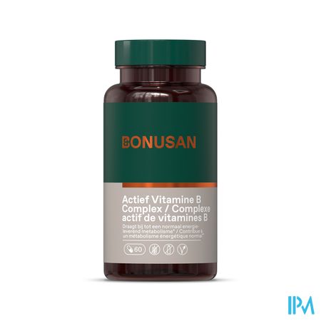 Actief Vitamine B Complex Caps 60 Bonusan