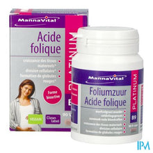 Afbeelding in Gallery-weergave laden, Mannavital Foliumzuur Platinum V-caps 90
