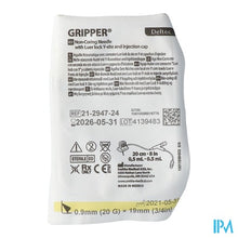 Afbeelding in Gallery-weergave laden, Gripper Naald 20g 19mm Y-site 1
