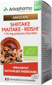 Arkocaps Shiitake Maitake Reishi Bio Caps 40