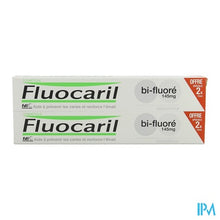 Afbeelding in Gallery-weergave laden, Fluocaril Tandpasta Bi-fluore 145 White 2x75ml
